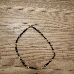 Brand New gold and black chocker necklace